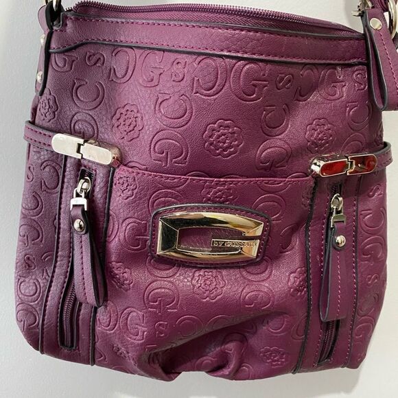 Purple leather gussaci bag - Picture 10 of 10
